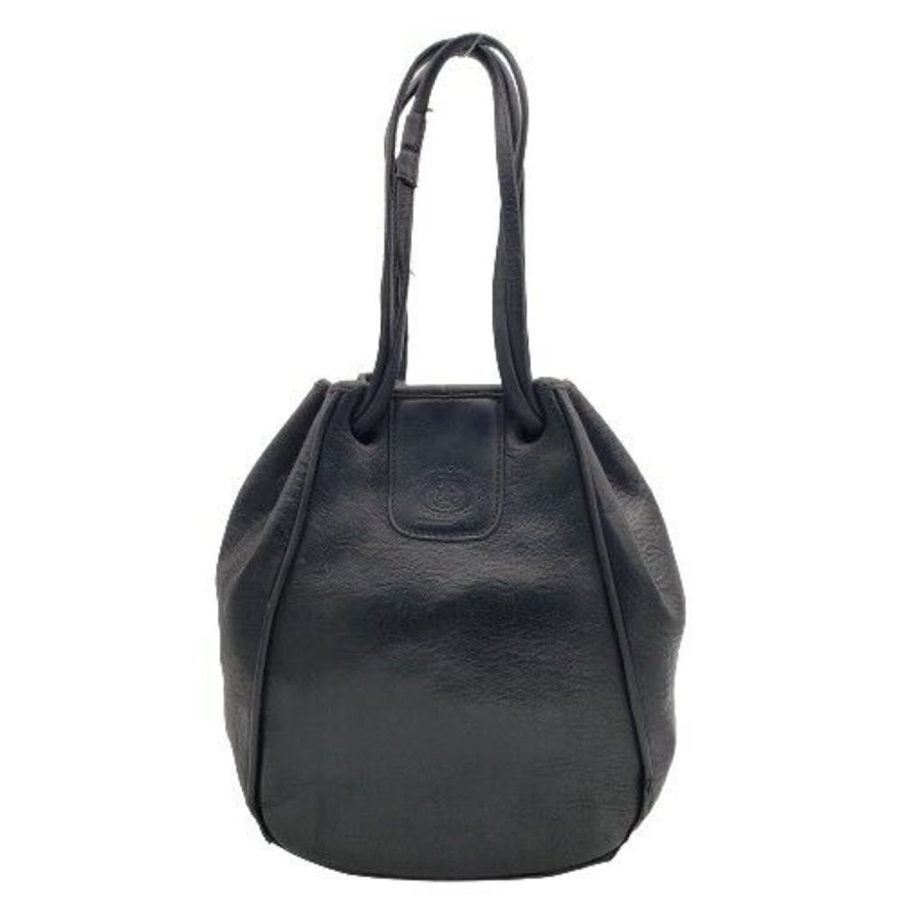 The Original Ghurka Bag No. 179 Drawstring Bucket Shoulder Bag Leather